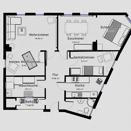 Das Blaue Tuerchen - Wohnung Mit Beamer Und Kicker Bremerhaven Exterior photo